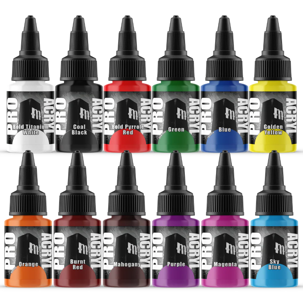 Monument Hobbies Pro Acryl Base Set