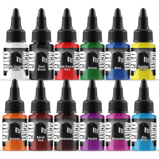 Monument Hobbies Pro Acryl Base Set