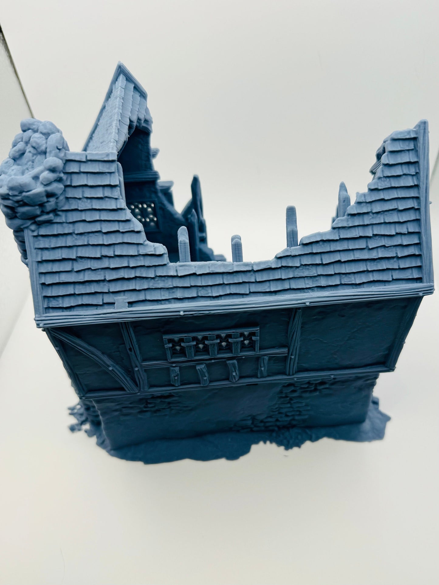 Scenery Terrain for Warhammer & D&D - Briarwood Shop Ruins 2