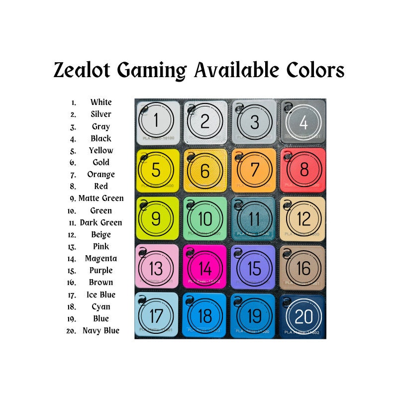 50mm Movement trays 3-pack 3 model hexagon modular formations for Warhammer 40k/Age of Sigmar, 6x2mm magnet holes, and custom colors!