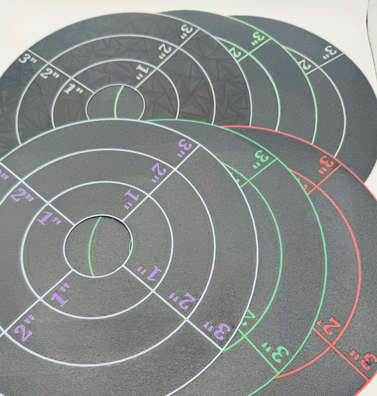 Warhammer 40K/Age of Sigmar Objective Mats Set - 3D Printed Custom Colors, Ultra-Thin 0.5mm