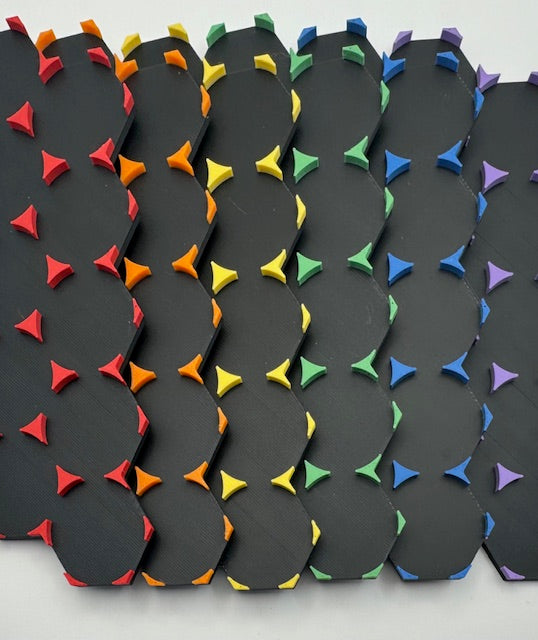 32mm Warhammer Modular Movement Trays - Custom Colors with Magnet Holes